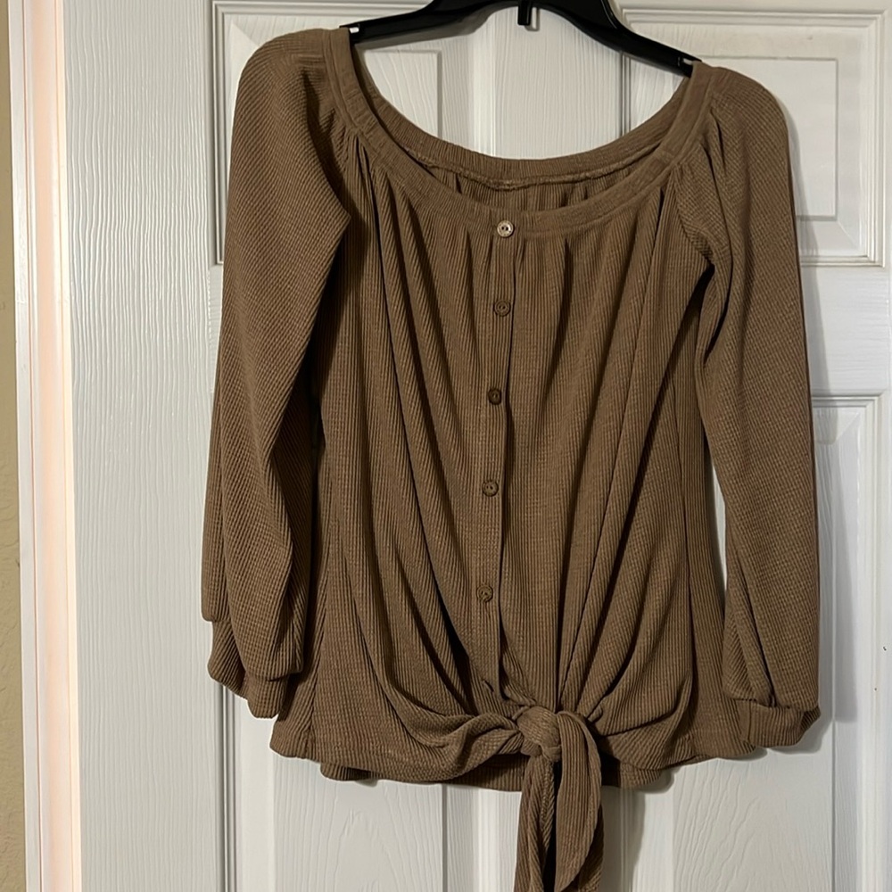 Off the shoulder sweater
